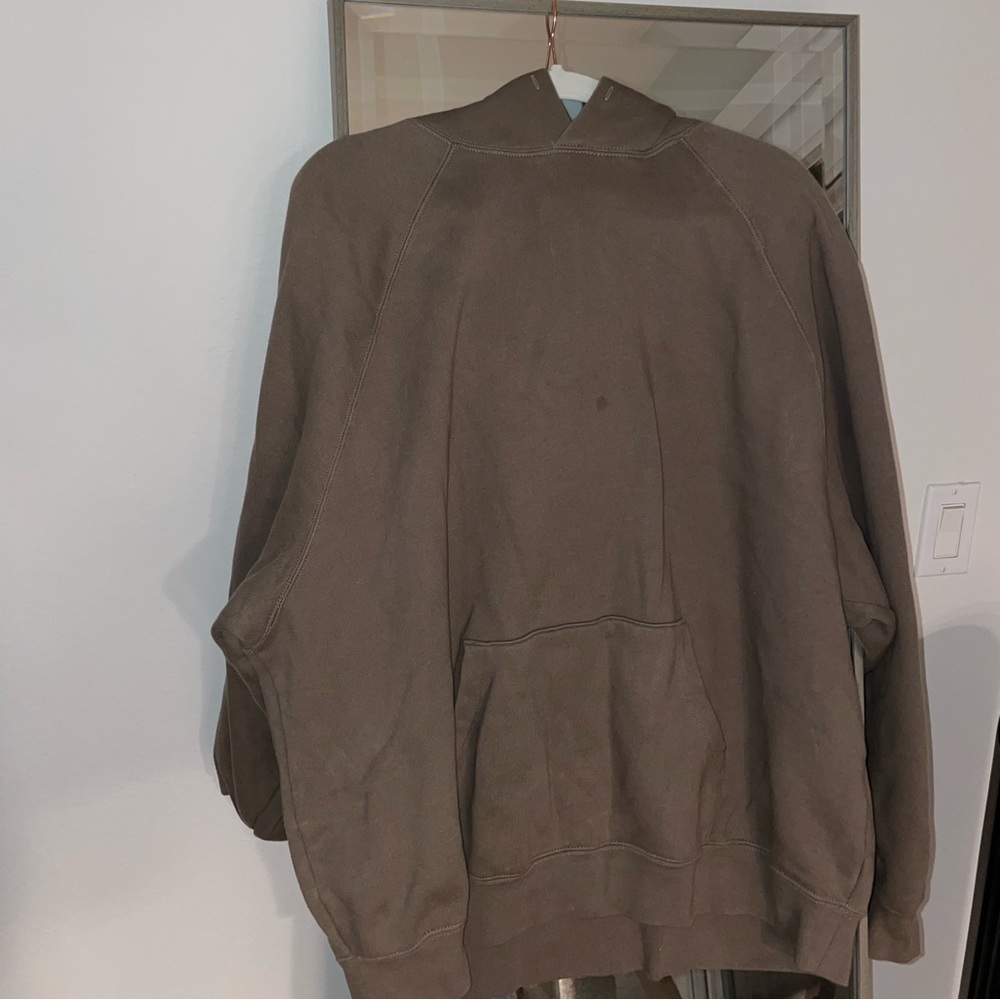 Brown Essentials hoodie Size L